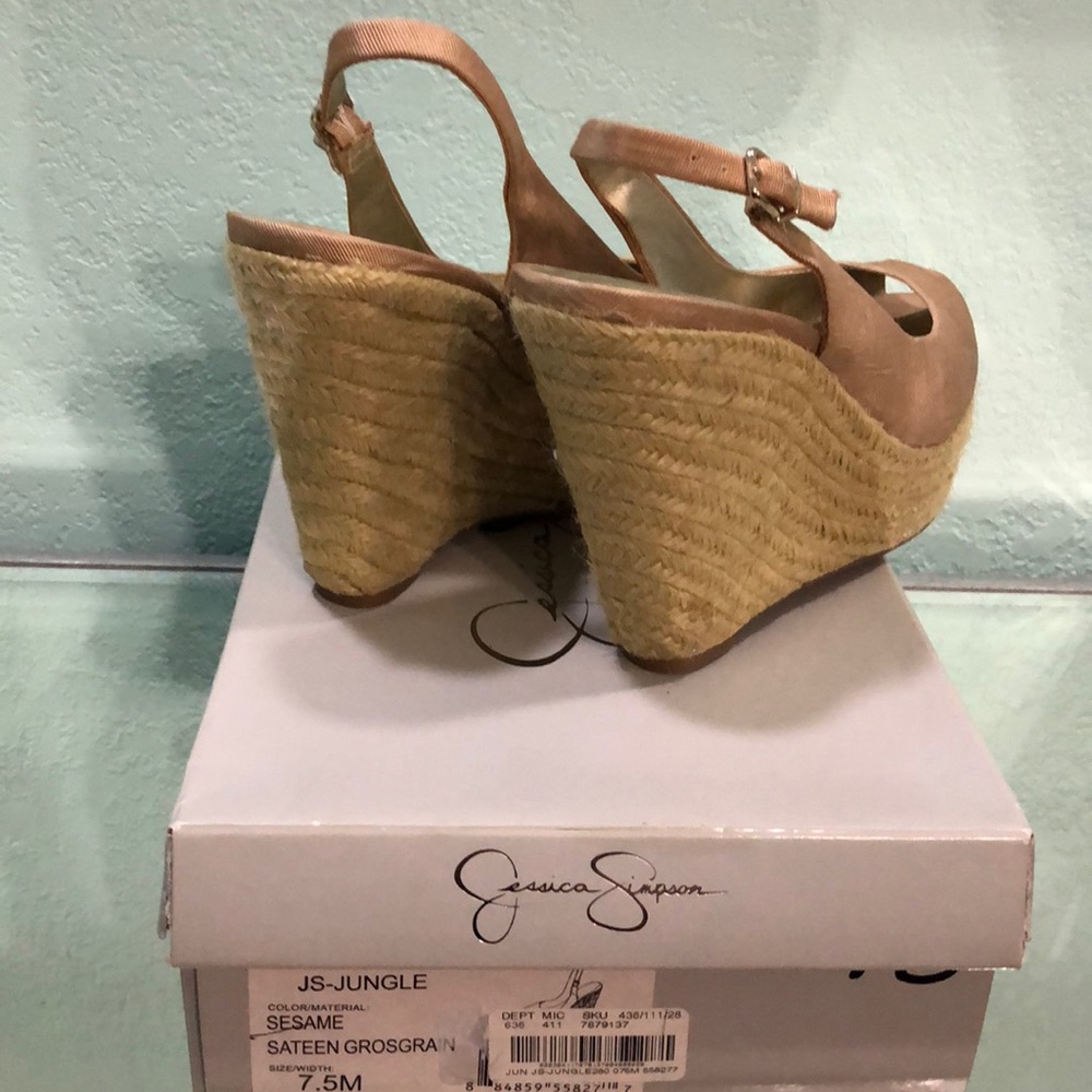 Jessica Simpson sesame colored espadrilles - Picture 4 of 8